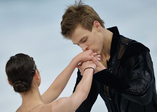 2014 Winter Olympics. Figure skating. Ice dance. Free skating