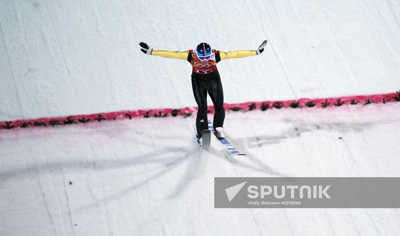 2014 Winter Olympics. Ski jumping. Teams