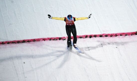 2014 Winter Olympics. Ski jumping. Teams