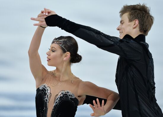 2014 Winter Olympics. Figure skating. Ice dance. Free skating