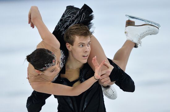 2014 Winter Olympics. Figure skating. Ice dance. Free skating