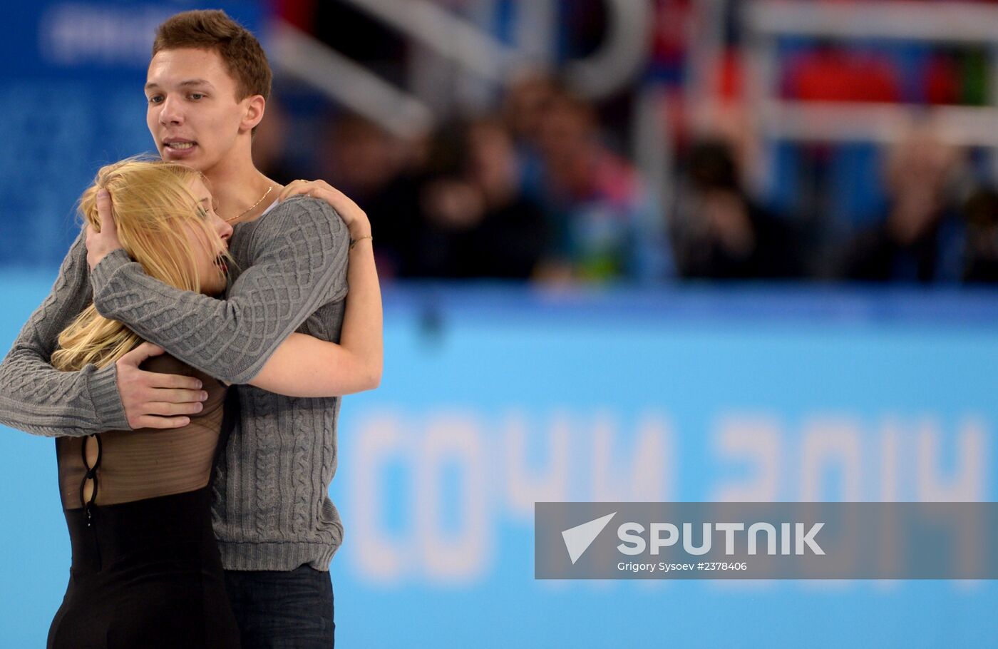 2014 Winter Olympics. Figure skating. Ice dance. Free skating