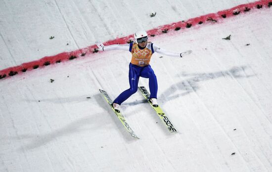 2014 Winter Olympics. Ski jumping. Teams