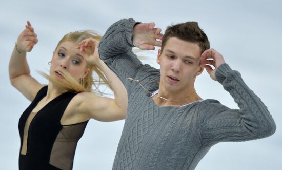 2014 Winter Olympics. Figure skating. Ice dance. Free skating