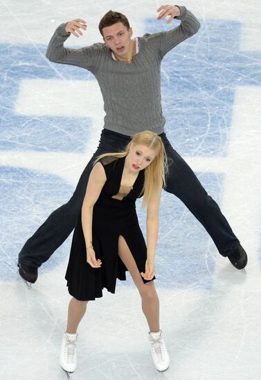 2014 Winter Olympics. Figure skating. Ice dance. Free skating