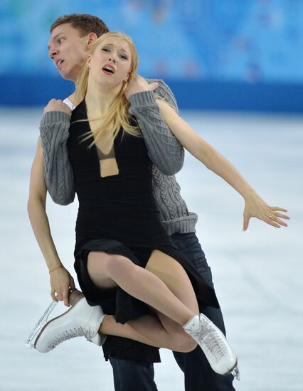 2014 Winter Olympics. Figure skating. Ice dance. Free skating