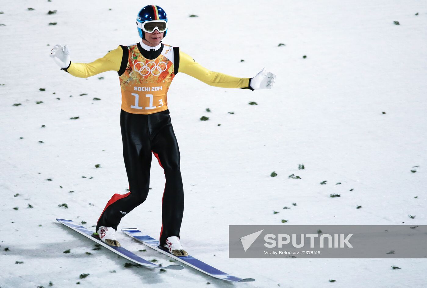 2014 Winter Olympics. Ski jumping. Teams