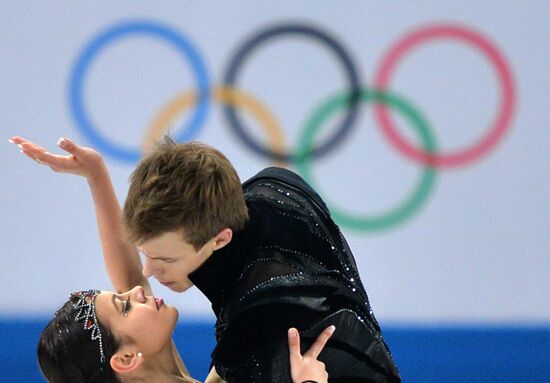 2014 Winter Olympics. Figure skating. Ice dance. Free skating