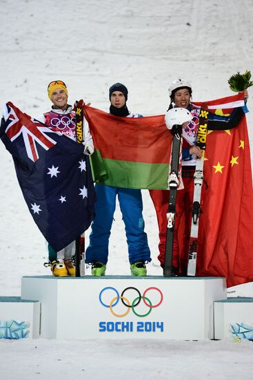 2014 Winter Olympics. Freestyle skiing. Men. Aerials.