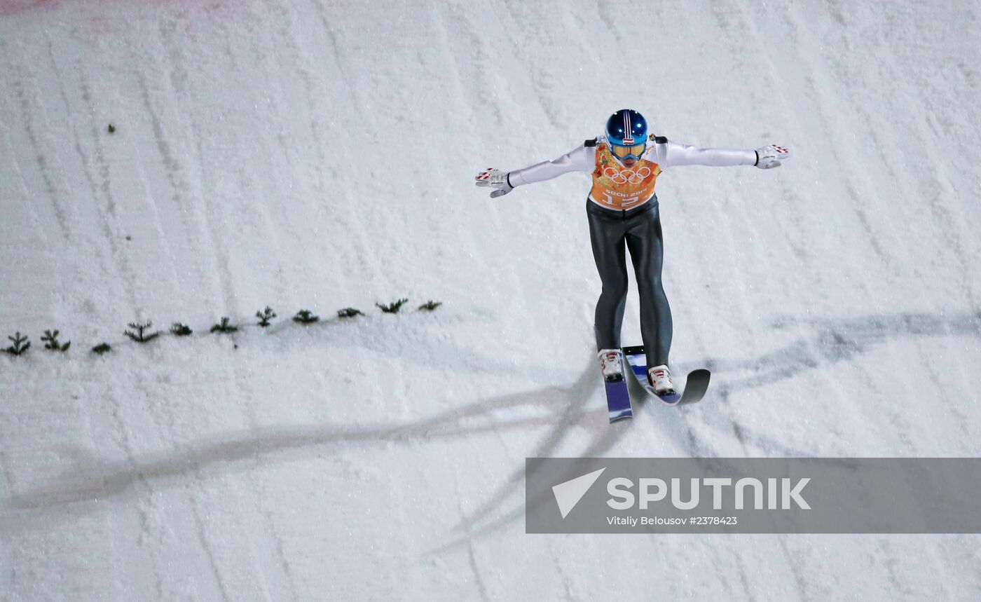 2014 Winter Olympics. Ski jumping. Teams