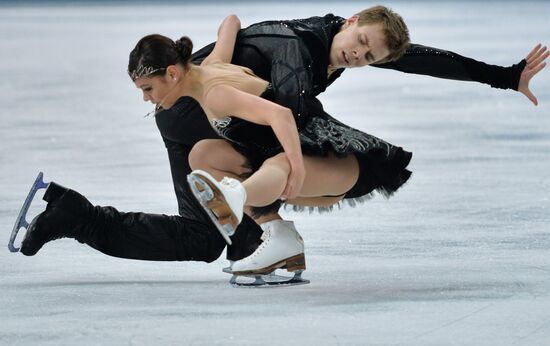 2014 Winter Olympics. Figure skating. Ice dance. Free skating