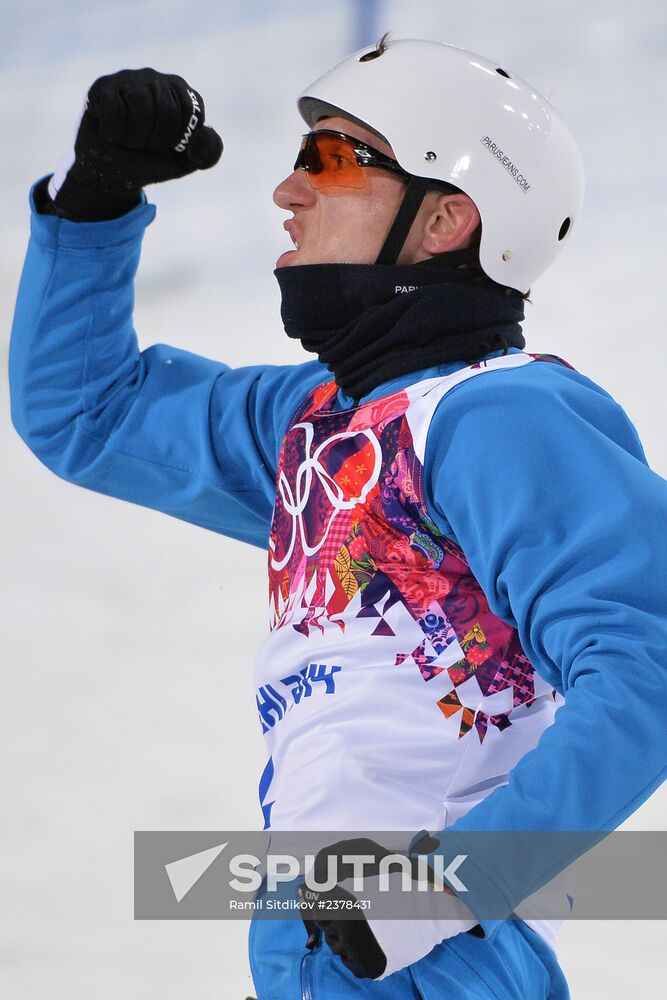 2014 Winter Olympics. Freestyle skiing. Men. Aerials.