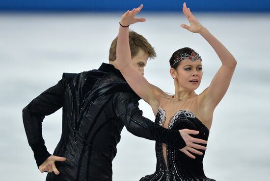 2014 Winter Olympics. Figure skating. Ice dance. Free skating