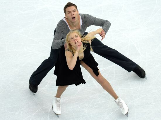 2014 Winter Olympics. Figure skating. Ice dance. Free skating