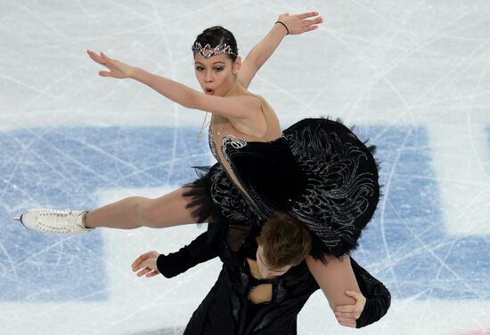 2014 Winter Olympics. Figure skating. Ice dance. Free skating