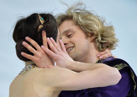 2014 Winter Olympics. Figure skating. Ice dance. Free skating