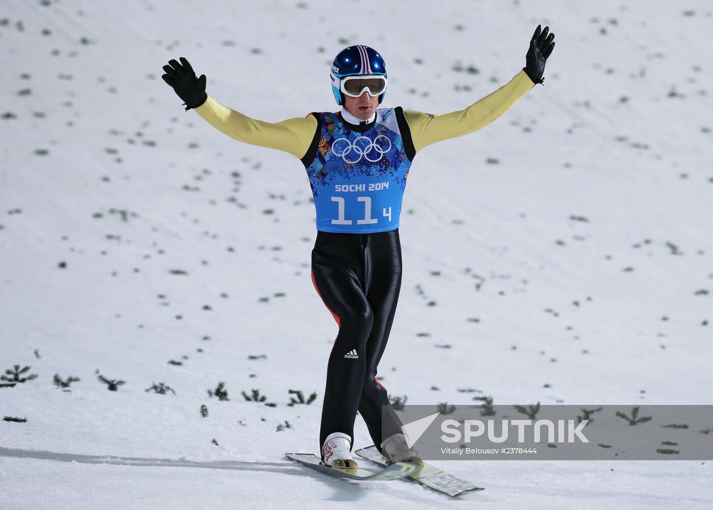 2014 Winter Olympics. Ski jumping. Teams