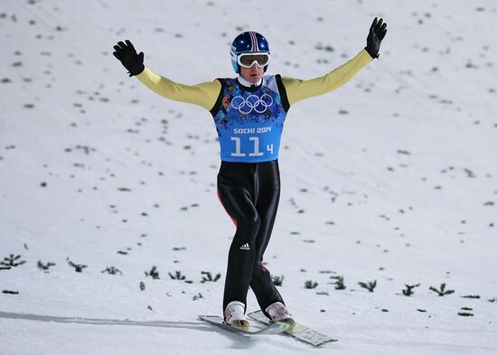 2014 Winter Olympics. Ski jumping. Teams