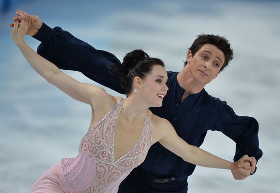 2014 Winter Olympics. Figure skating. Ice dance. Free skating