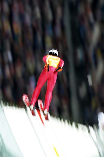 2014 Winter Olympics. Ski jumping. Teams