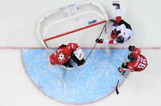 2014 Winter Olympics. Hockey. Women. Canada vs. Switzerland