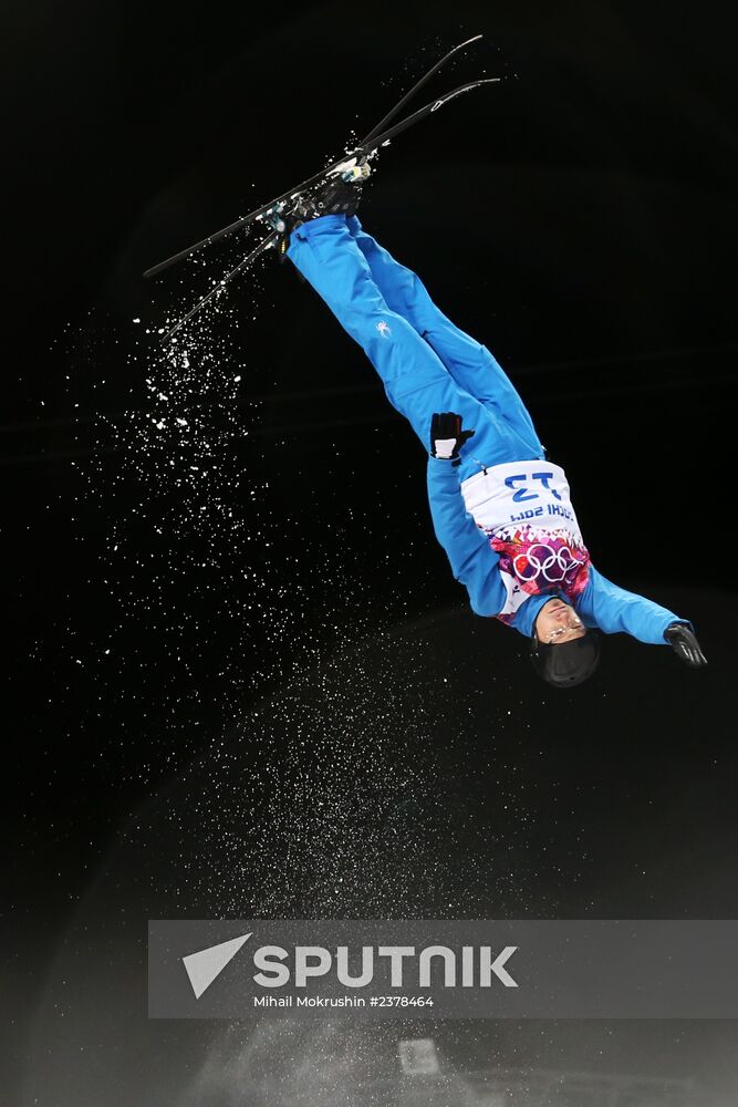 2014 Winter Olympics. Freestyle skiing. Men. Aerials