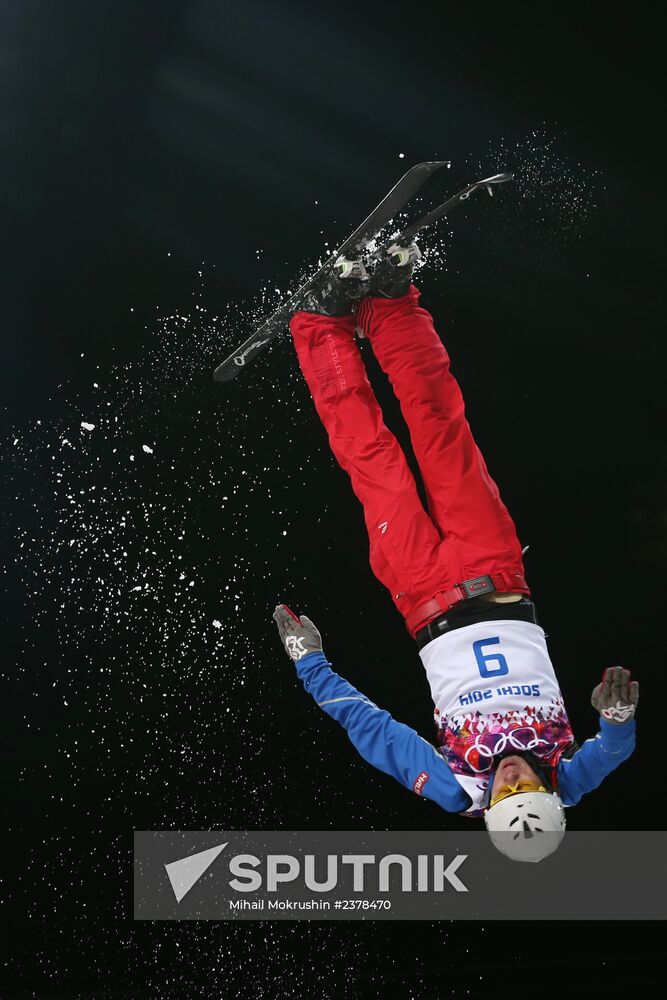 2014 Winter Olympics. Freestyle skiing. Men. Aerials