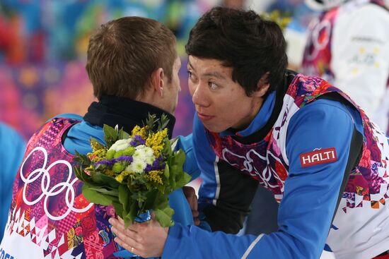 2014 Winter Olympics. Freestyle skiing. Men. Aerials