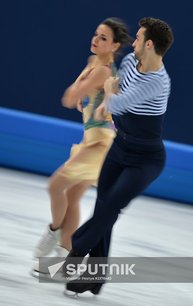 2014 Winter Olympics. Figure skating. Ice dance. Free skating