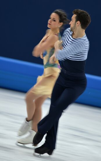 2014 Winter Olympics. Figure skating. Ice dance. Free skating