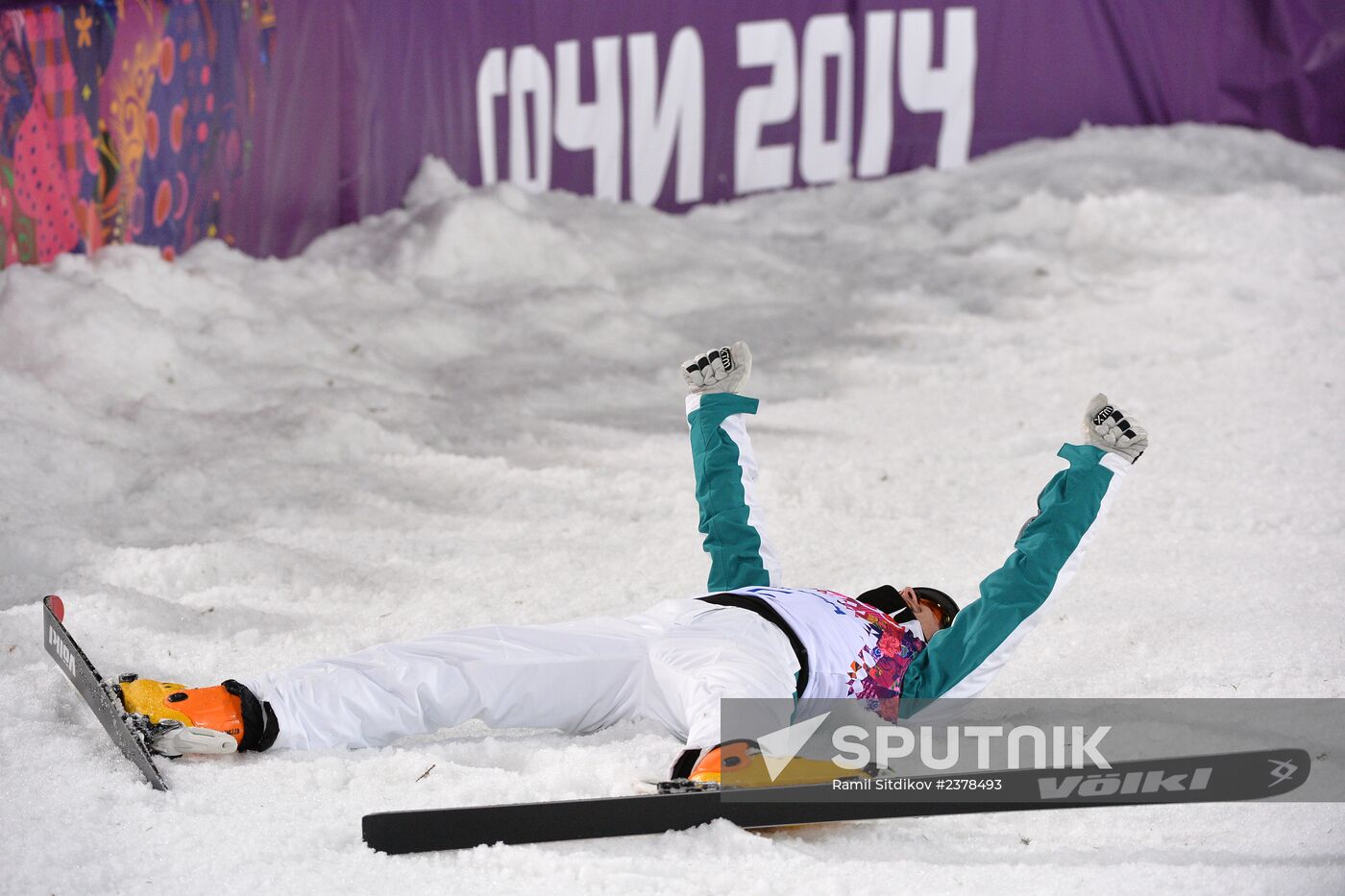 2014 Winter Olympics. Freestyle skiing. Men. Aerials