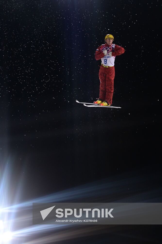 2014 Winter Olympics. Freestyle skiing. Men. Aerials