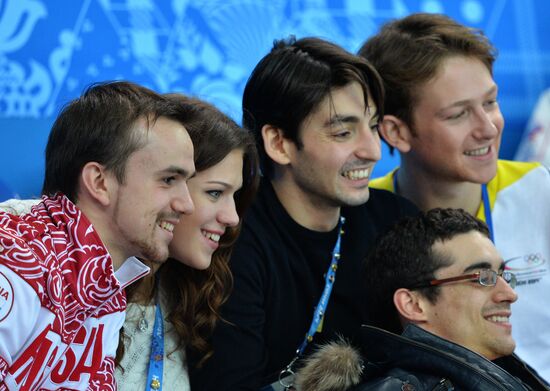 2014 Winter Olympics. Figure skating. Ice dance. Free skating