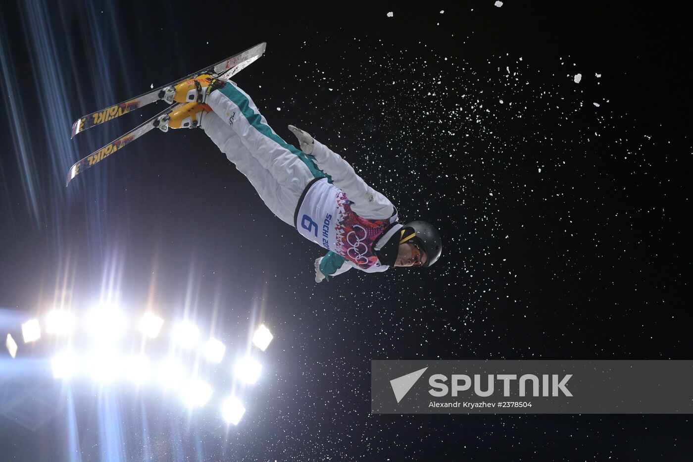 2014 Winter Olympics. Freestyle skiing. Men. Aerials