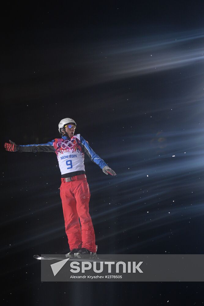 2014 Winter Olympics. Freestyle skiing. Men. Aerials