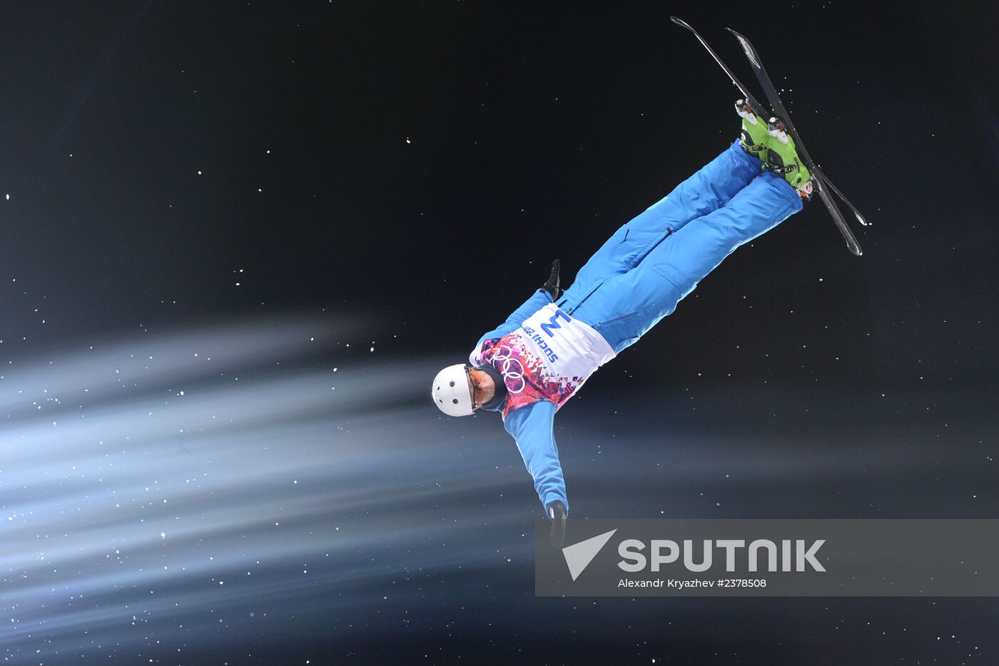 2014 Winter Olympics. Freestyle skiing. Men. Aerials