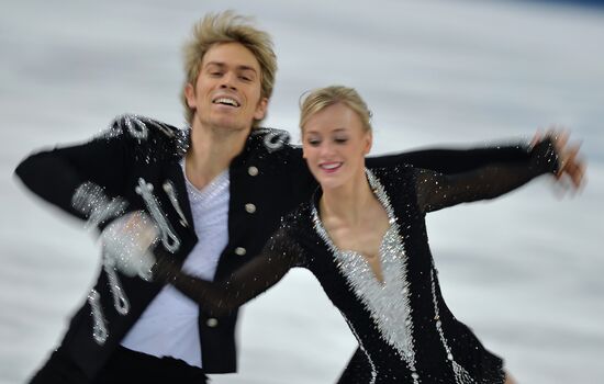 2014 Winter Olympics. Figure skating. Ice dance. Free skating