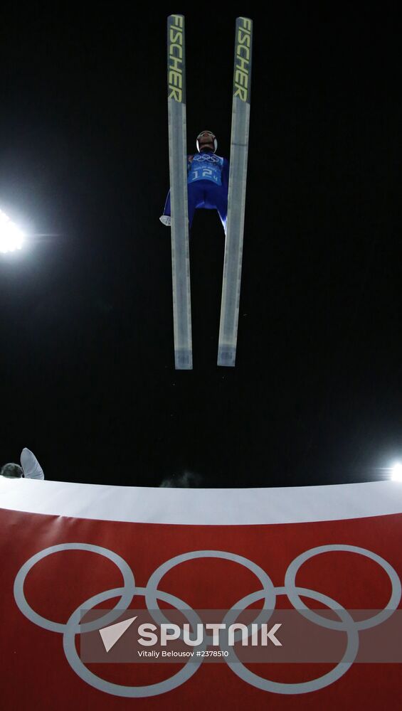 2014 Winter Olympics. Ski jumping. Teams