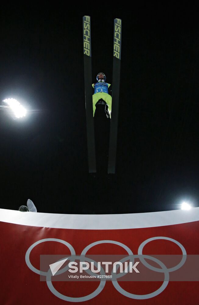 2014 Winter Olympics. Ski jumping. Teams