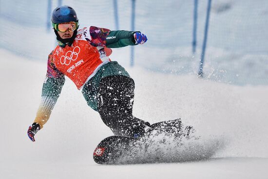 2014 Winter Olympics. Snowboarding. Men. Snowboard cross
