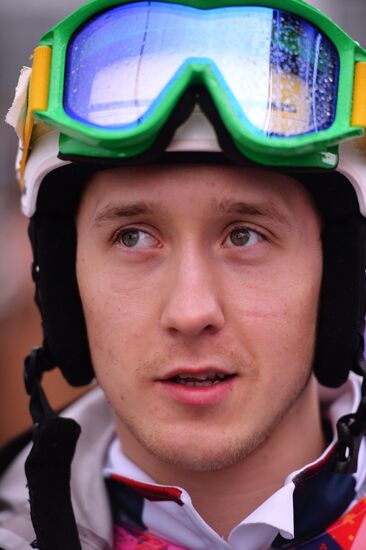 2014 Winter Olympics. Snowboarding. Men. Snowboard cross