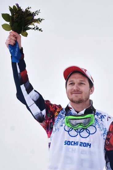 2014 Winter Olympics. Snowboarding. Men. Snowboard cross