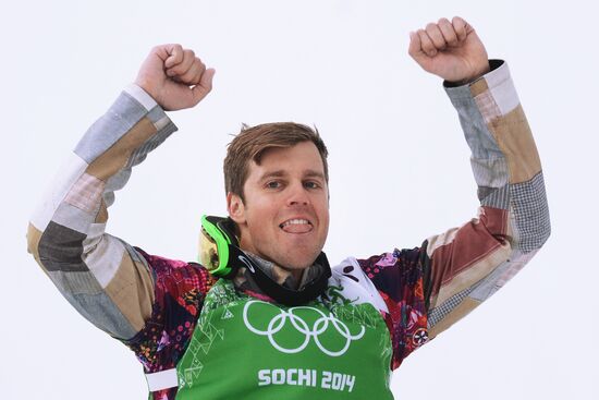 2014 Winter Olympics. Snowboarding. Men. Snowboard cross