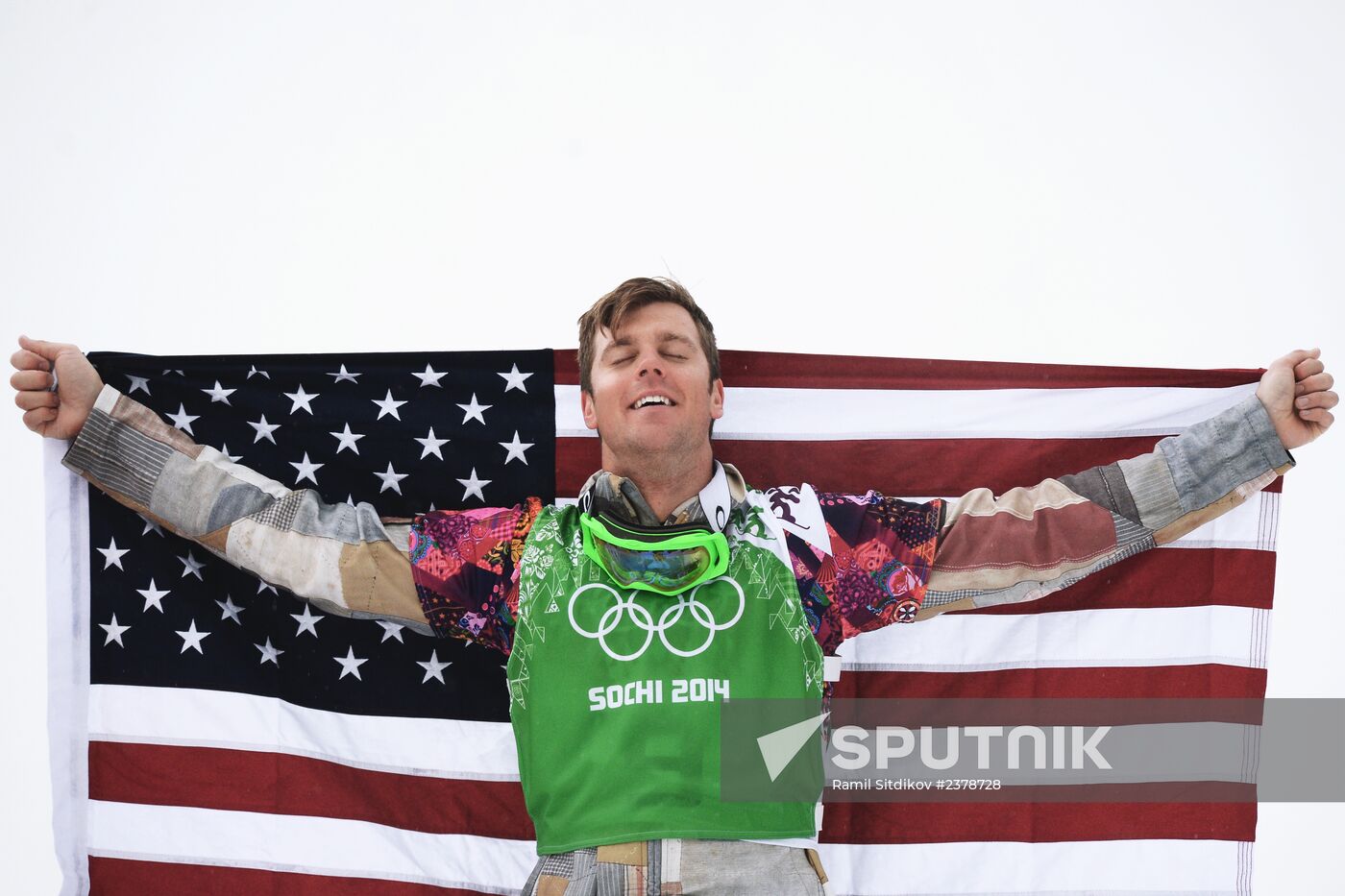 2014 Winter Olympics. Snowboarding. Men. Snowboard cross