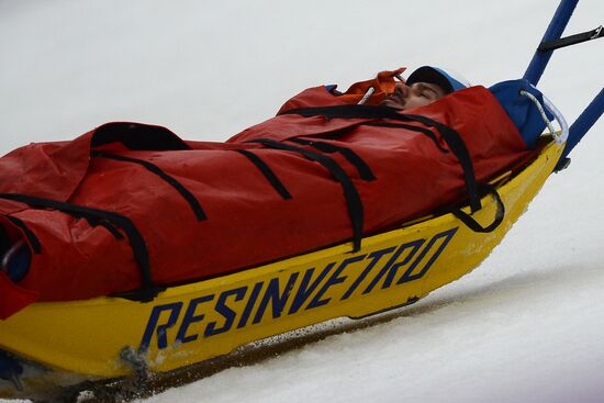 2014 Winter Olympics. Snowboarding. Men. Snowboard cross