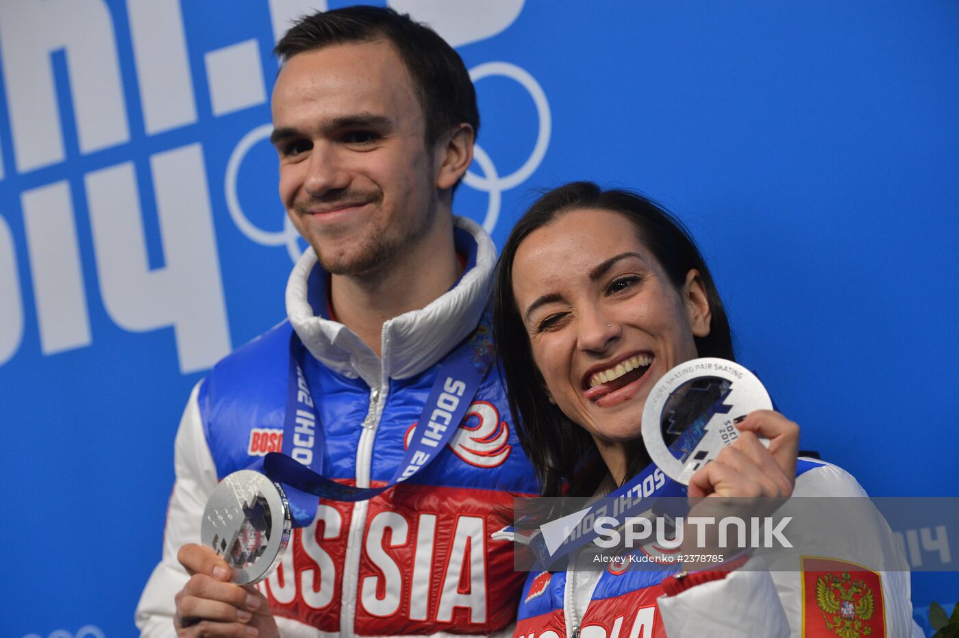2014 Winter Olympics. Medal ceremonies. Day Six