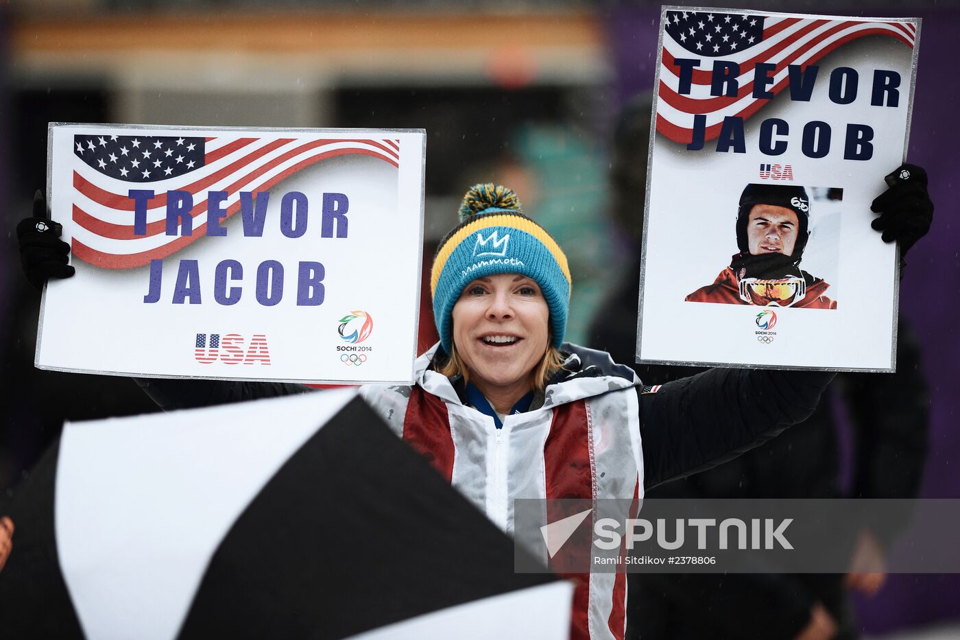 2014 Winter Olympics. Snowboarding. Men. Snowboard cross