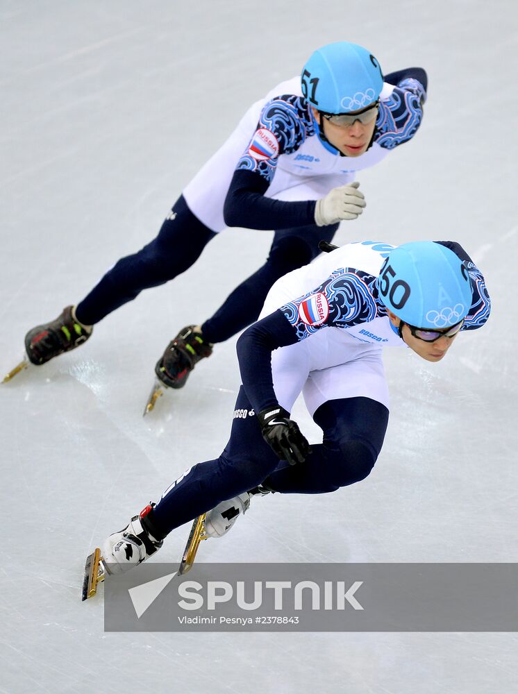 2014 Winter Olympics. Short track speed skating. Men. 500m. Preliminary rounds