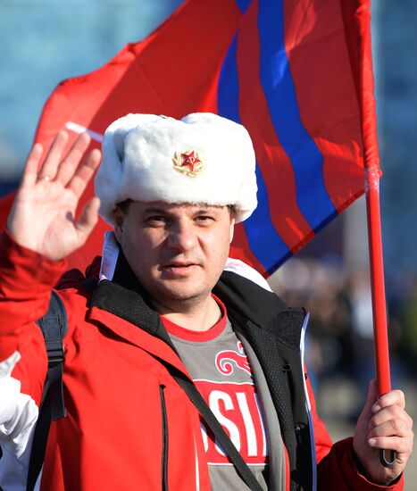 2014 Olympic fans