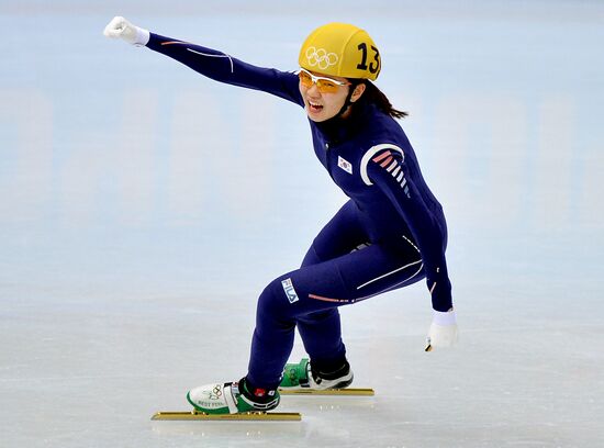 2014 Winter Olympics. Short track speed skating. Women. Relay